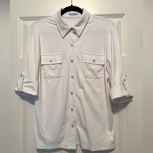 J. McLaughlin white shirt